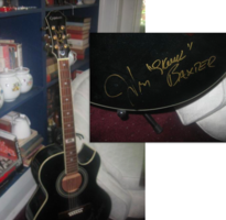 Skunk Baxter Signed Guitar